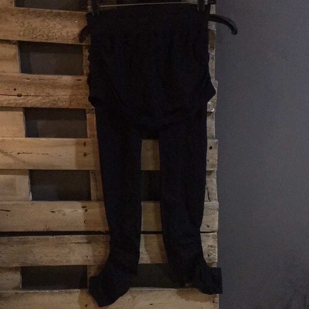 Athleta leggings with attached skirt